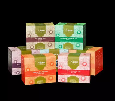 Certificados personalizados del FSC BSCI ISO de las cajas del té de la cartulina del cartón