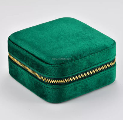 Caja de almacenamiento exquisita ISO9001 hecho a mano biodegradable de la joyería del pendiente