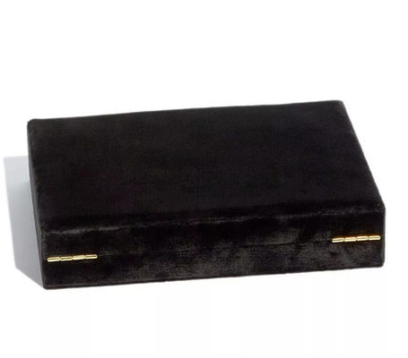Caja de lujo de madera de empaquetado BSCI de la baratija de la joyería de la caja de la joyería del terciopelo