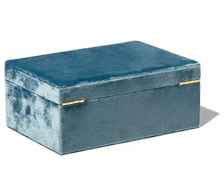 Caja de lujo de madera de empaquetado BSCI de la baratija de la joyería de la caja de la joyería del terciopelo