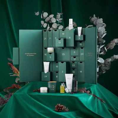 Cajas de regalo de la cartulina de la Navidad de la forma del árbol con el pequeño cajón