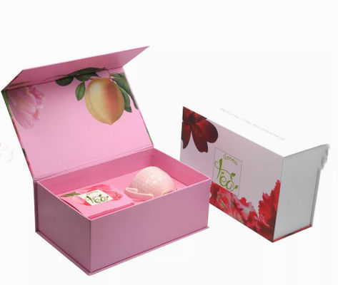 Cajas reciclables de lujo de encargo Matt Lamination del té de la cartulina