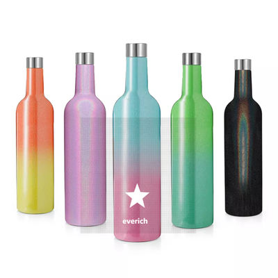Juego de copas de vino en caja de 500 ml Sublimación aislada de acero inoxidable