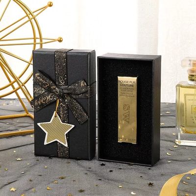 cajas de Navidad de la cartulina de 40*40*100m m para el empaquetado de la botella de perfume