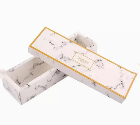 Caja redonda de Macaron que empaqueta la carpeta hecha a mano de la caja de la galleta de la cartulina