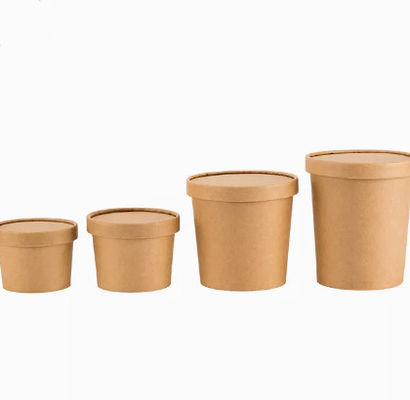 La caja de empaquetado de papel disponible Flexo de Kraft impermeable a la grasa se lleva la fiambrera